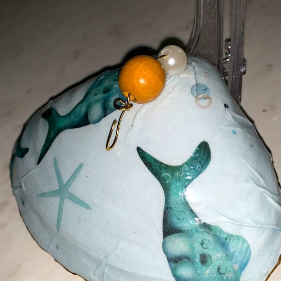 Decoupage Fish with a Hook Decorative Accent or Trinket Tray - Picture 14 of 14